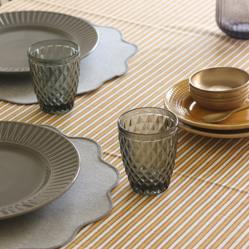 Ochre Mirage Tablecloth