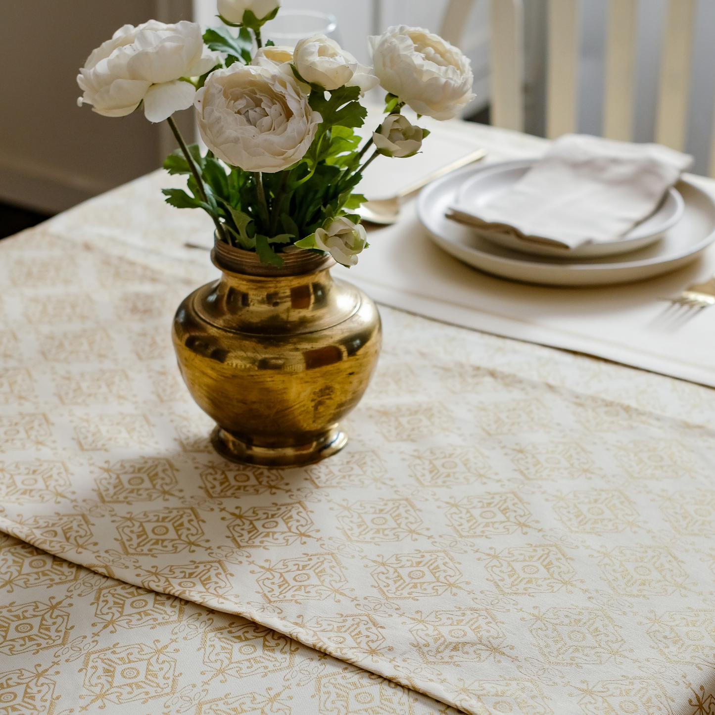 Golden Citrine Tablecloth