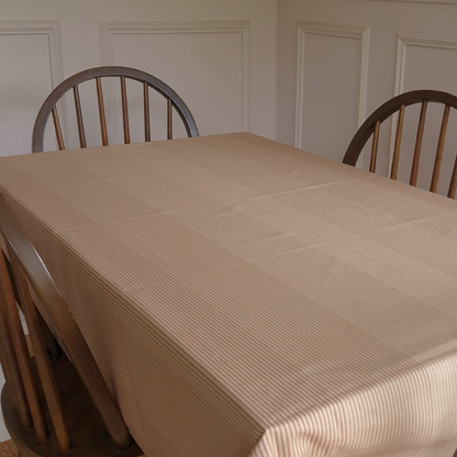 Cinnamon Cream Tablecloth