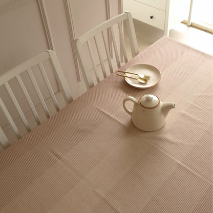 Cinnamon Cream Tablecloth
