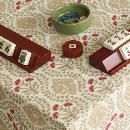 Sweet Almond Mahjong Tablecloth