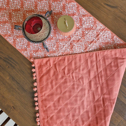 Agra Red Reversible Runner