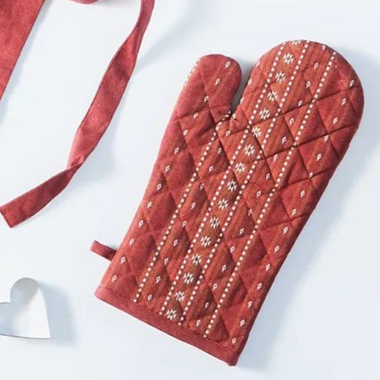 Oven Mitten / Glove Red