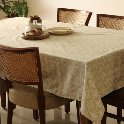 Dholpur Beige Tablecloth