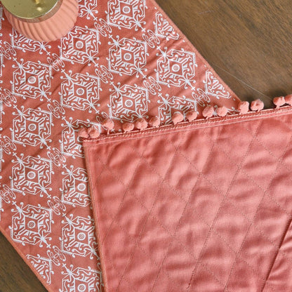 Agra Red Reversible Runner