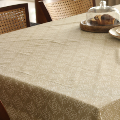 Dholpur Beige Tablecloth