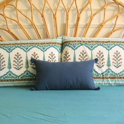 Solid Teal Bedsheet