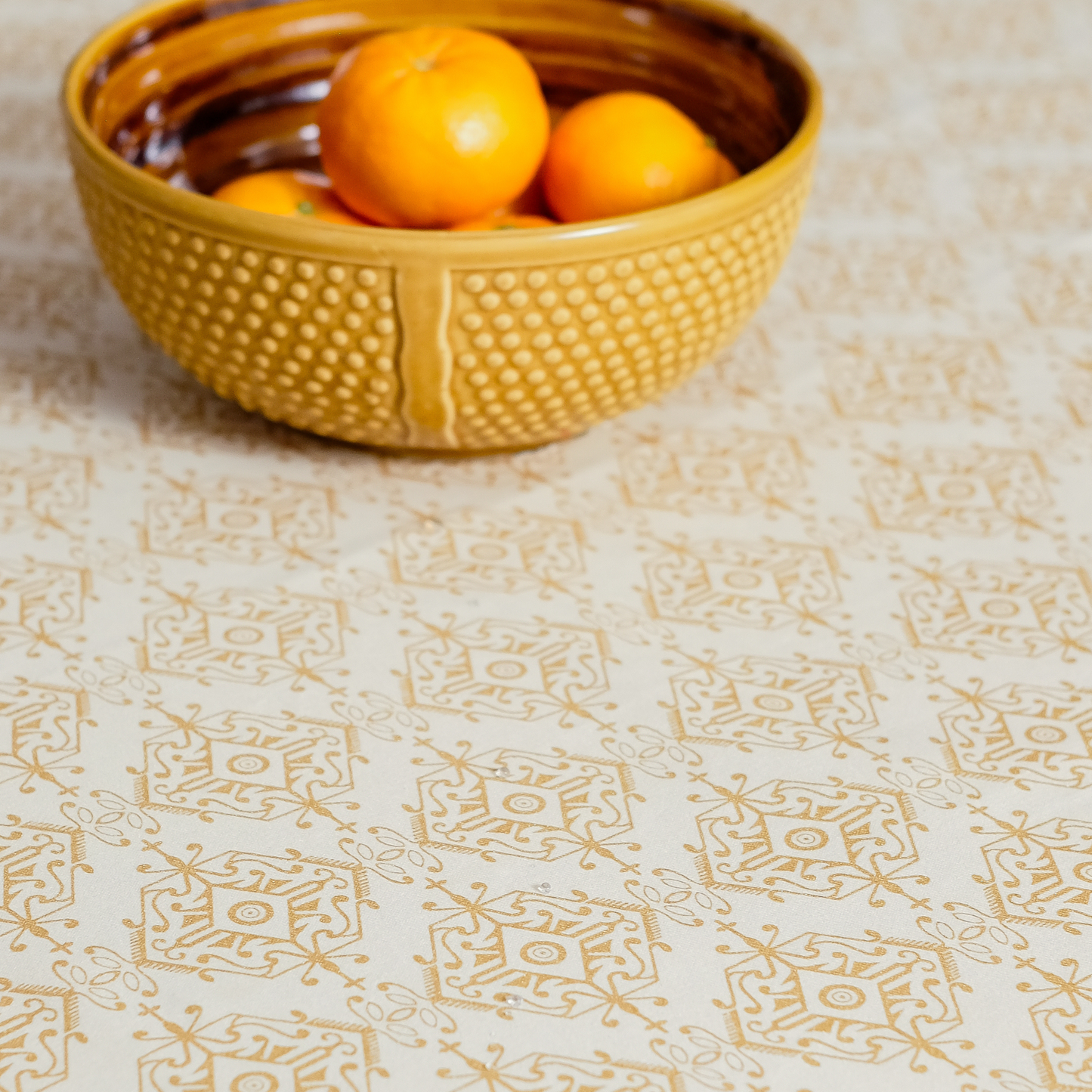 Golden Citrine Tablecloth