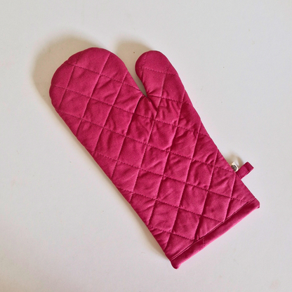 Oven Mitten / Glove - Royal Fuschia