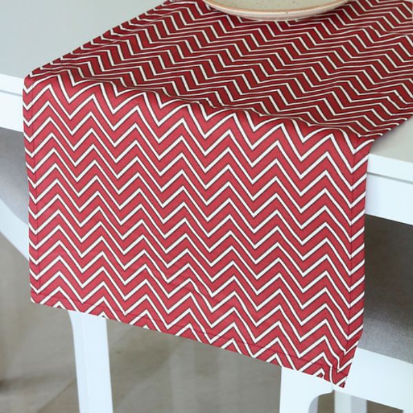 All Over Red (Chevron) - Runner