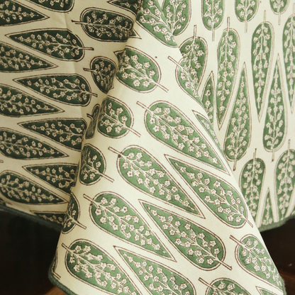 Frosted Cypress Mahjong Tablecloth