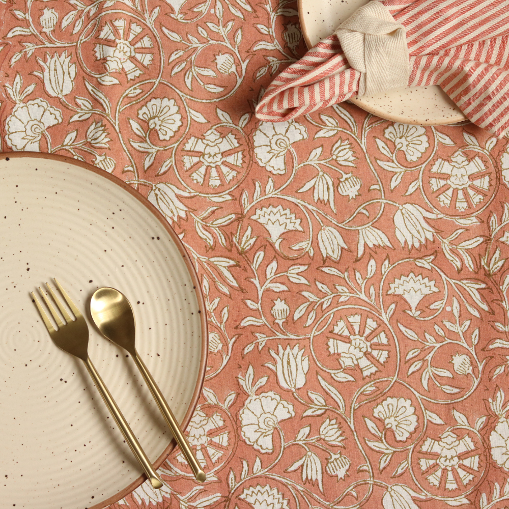 Dusty Rose Tablecloth