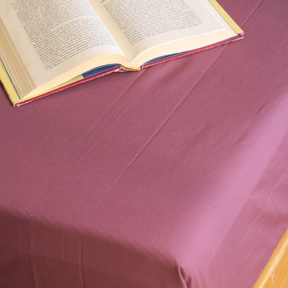 Solid Mauve Bedsheet