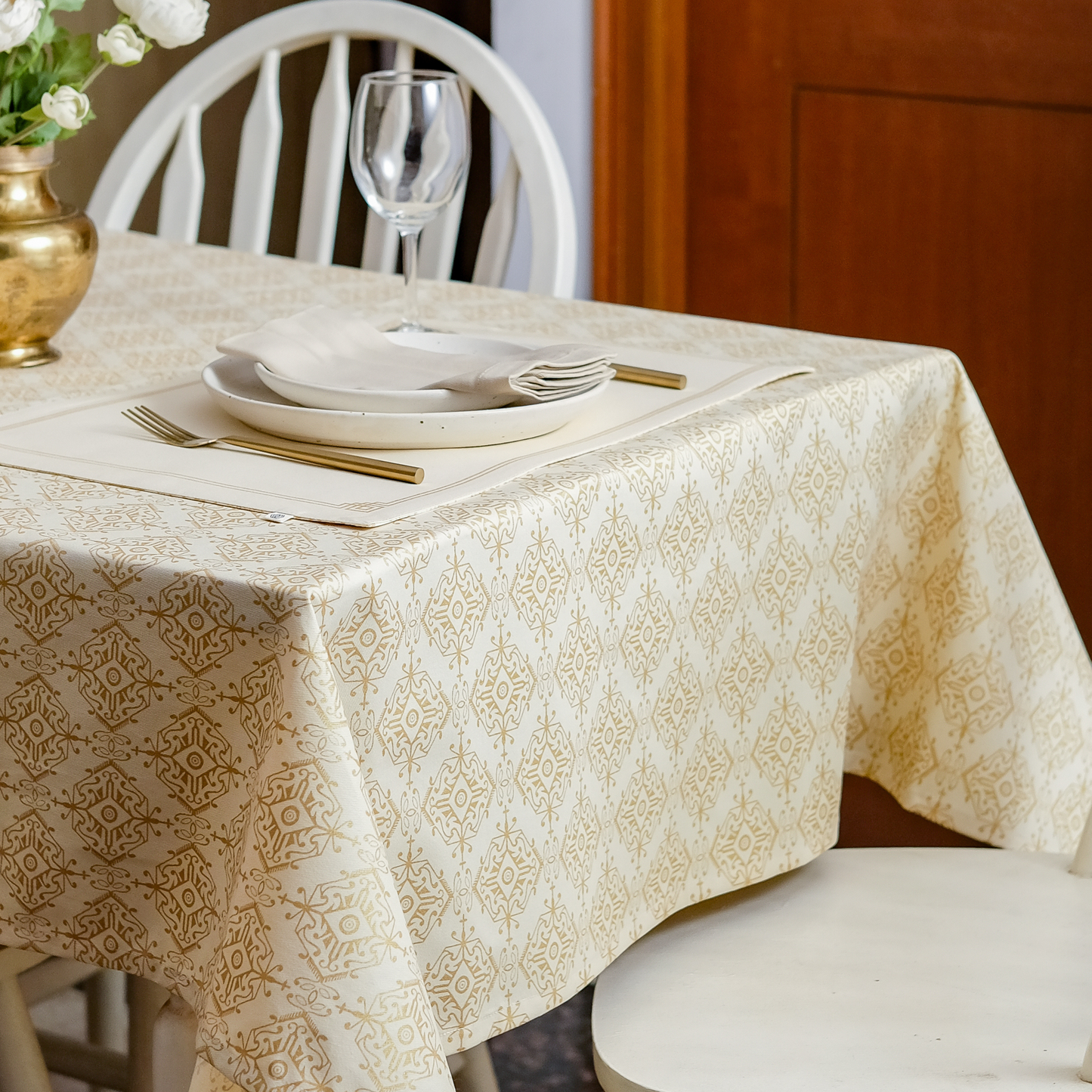 Golden Citrine Tablecloth