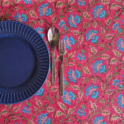 Royal Fuschia Tablecloth