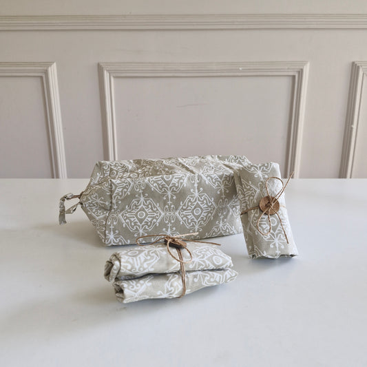 Tuck & Go Pouch - Dholpur Beige