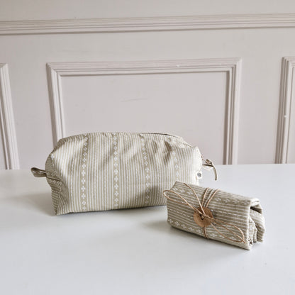 Tuck & Go Pouch - Woven Desert Sand