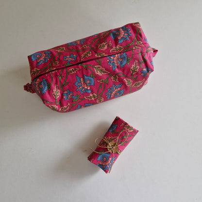 Tuck & Go Pouch - Royal Fuschia