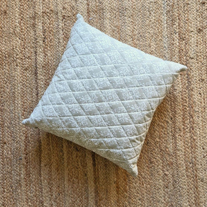 Dholpur Beige Cushion Cover