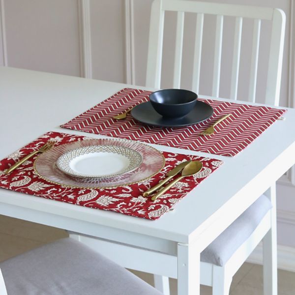 All Over Red Placemats