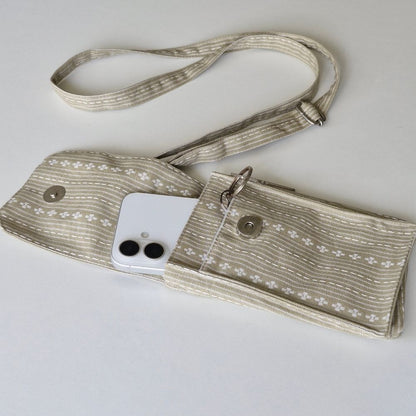 Woven Desert Sand Mobile Pouch
