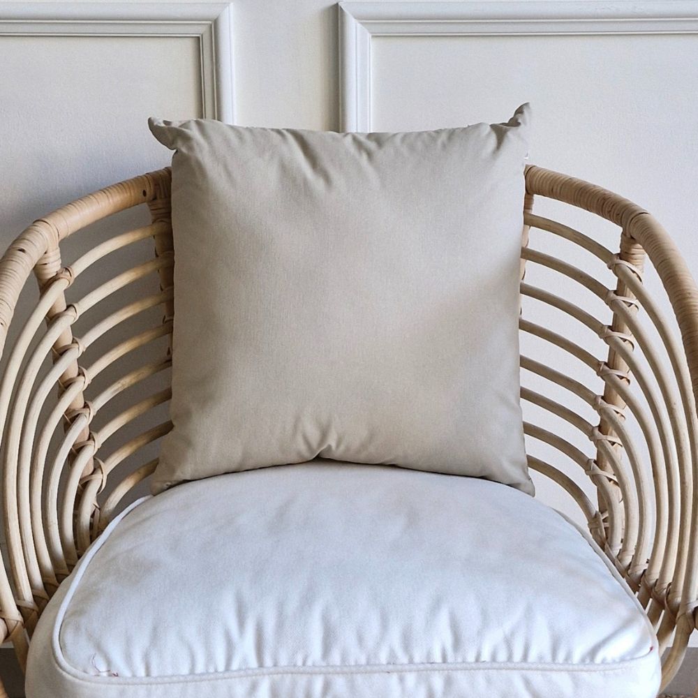 Dholpur Beige Cushion Cover