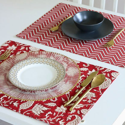 All Over Red Placemats