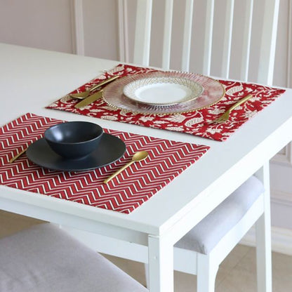 All Over Red Placemats