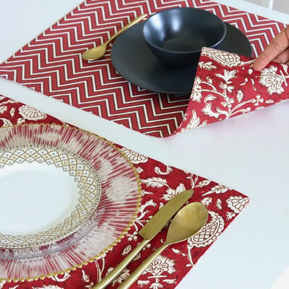 All Over Red Placemats