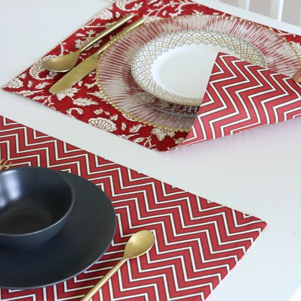 All Over Red Placemats