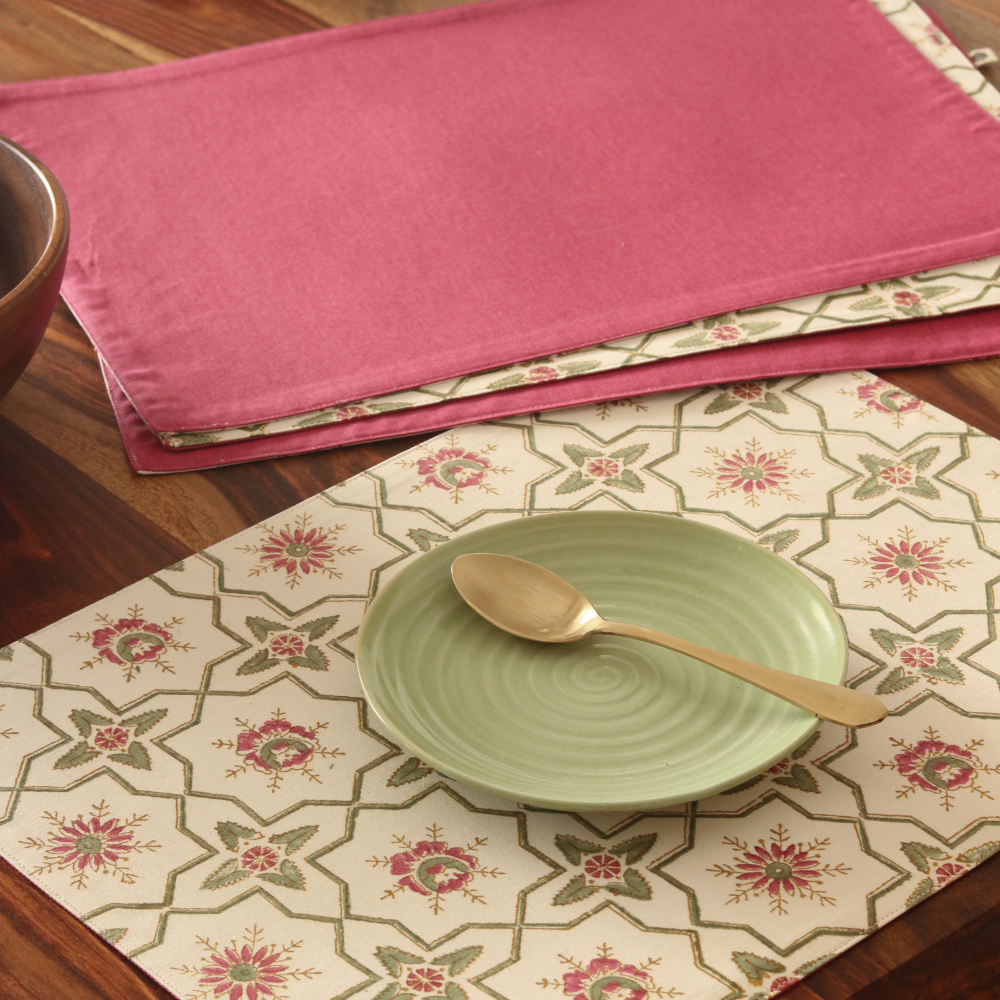 Persian Garden - Wipeable / Reversible Placemats