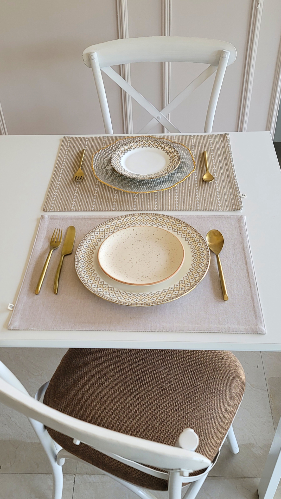 Woven Desert Sand Placemats