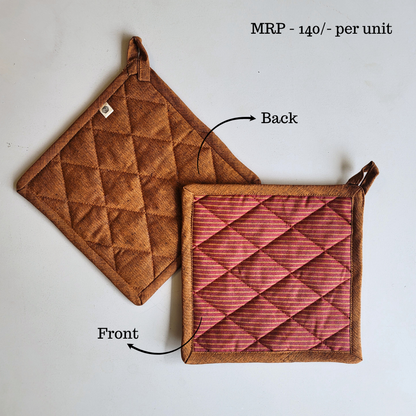 Wipeable & Reversible Pot Holder - Serene Sunset