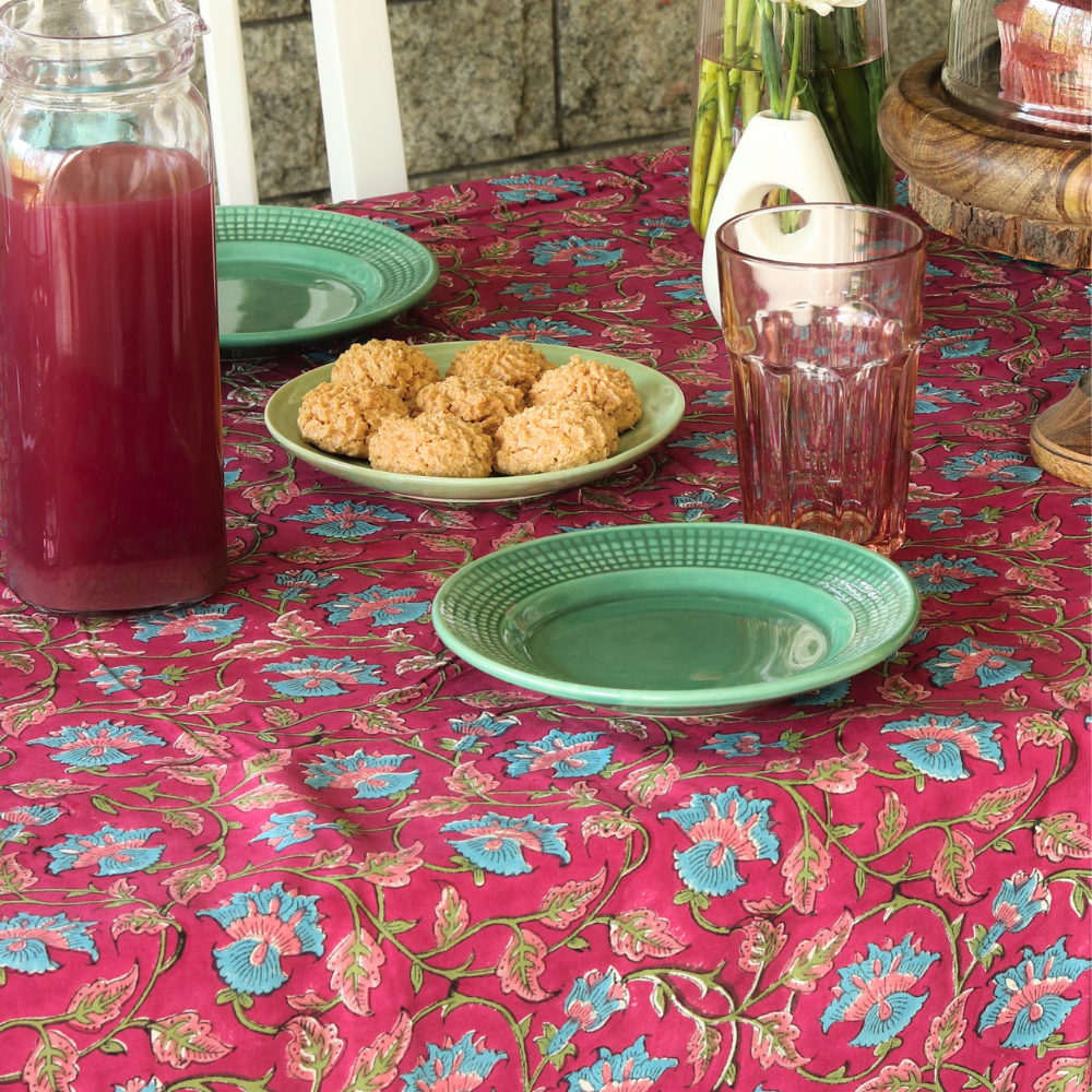 Royal Fuschia Tablecloth