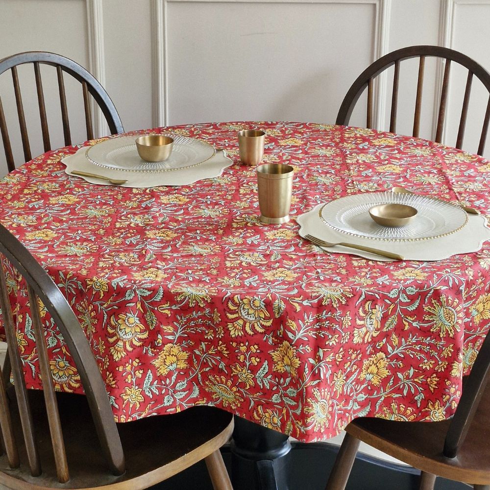 Acres Wild - Wipeable & Anti-Slip Cotton Tablecloth