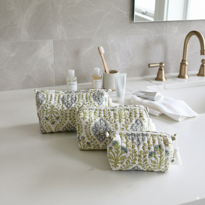 Quilted Pouches - Riverside