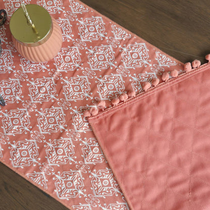 Agra Red Reversible Runner