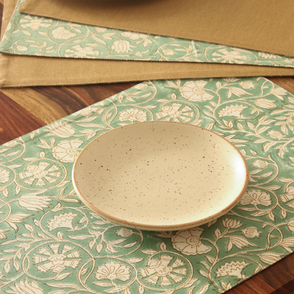 Forest Pine & Tan Placemats