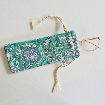Optical Pouch - Tranquil Teal