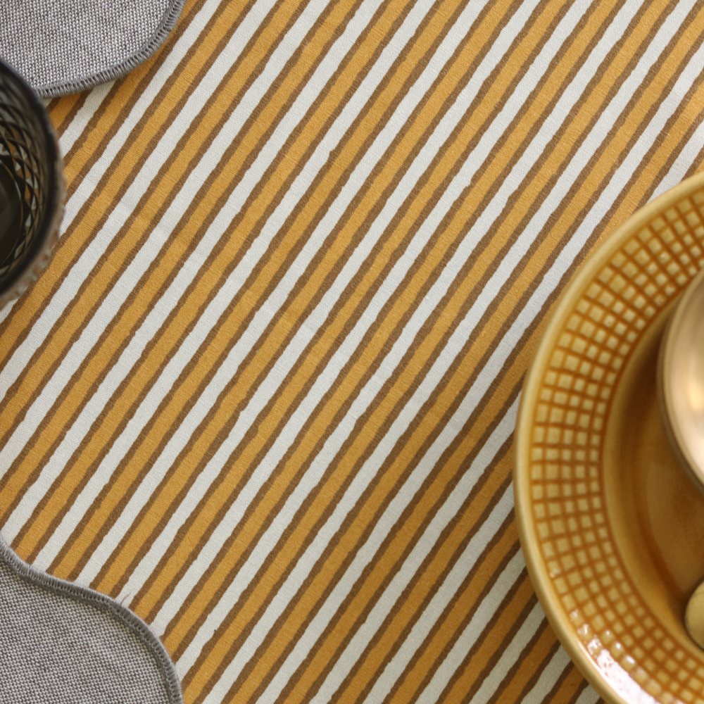 Ochre Mirage Tablecloth