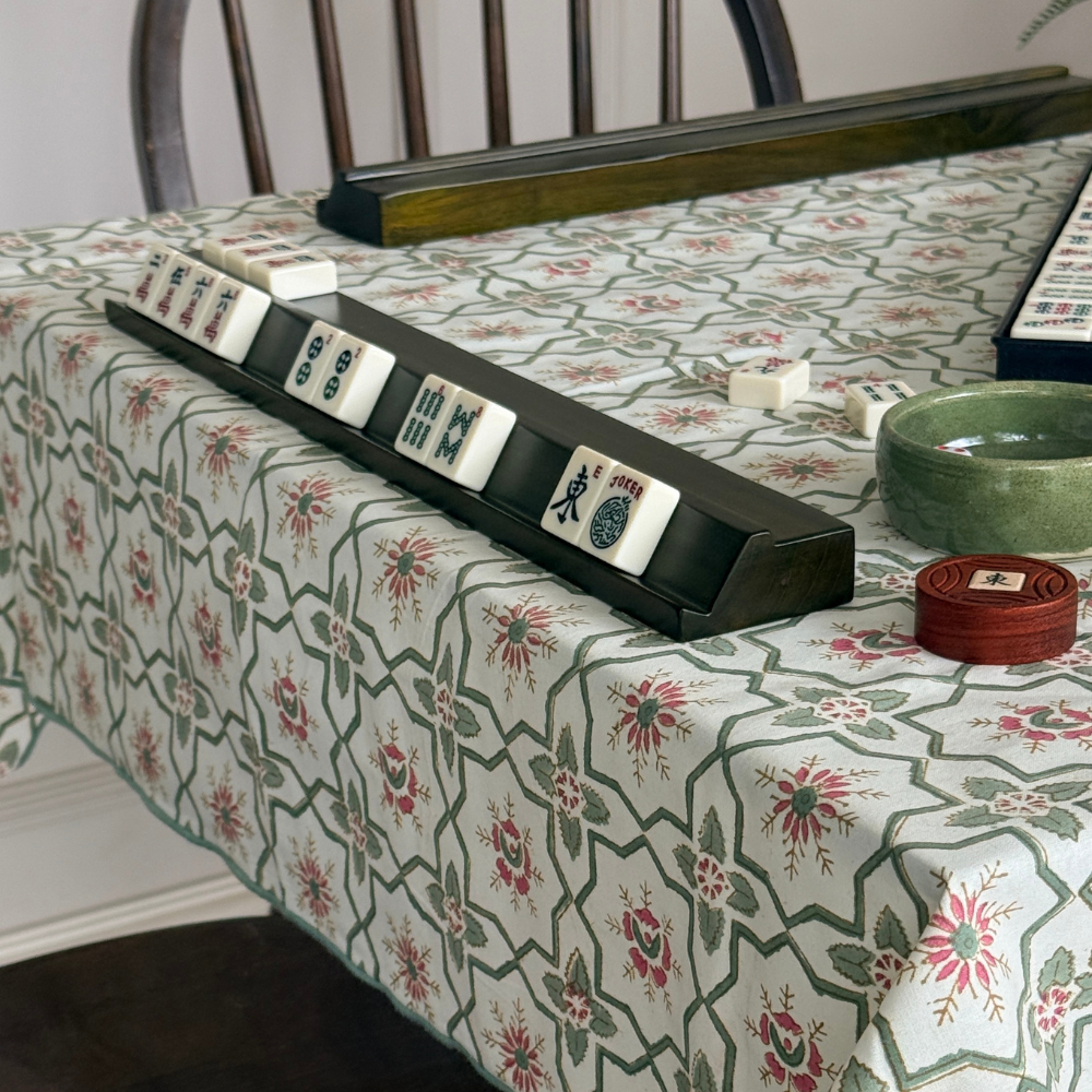 Persian Garden Mahjong Tablecloth