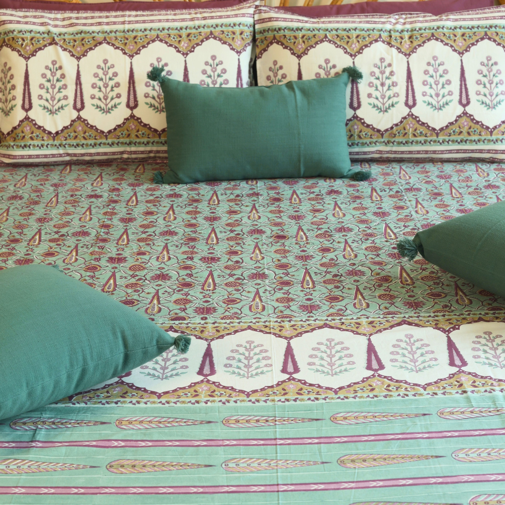 Rosewater & Chestnut Bedsheet