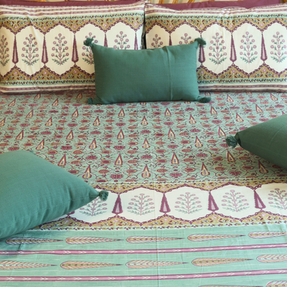 Rosewater & Chestnut Bedsheet