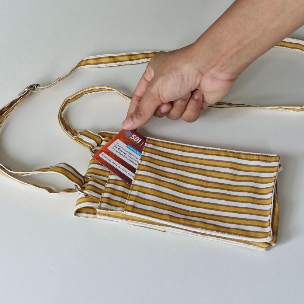 Ochre MIrage Mobile Pouch