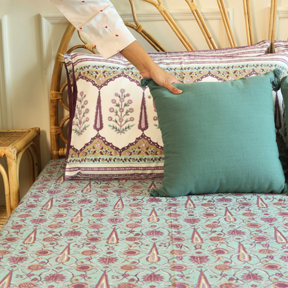 Rosewater & Chestnut Bedsheet