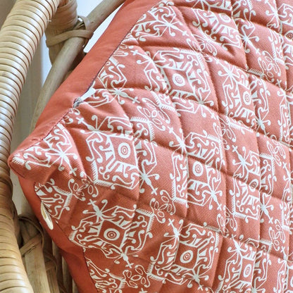Agra Red Cushion Cover