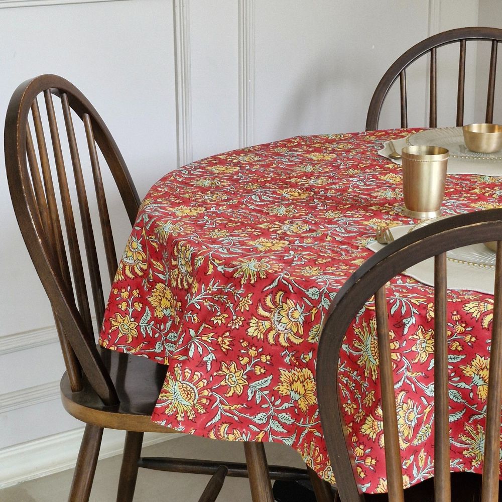 Acres Wild - Wipeable & Anti-Slip Cotton Tablecloth