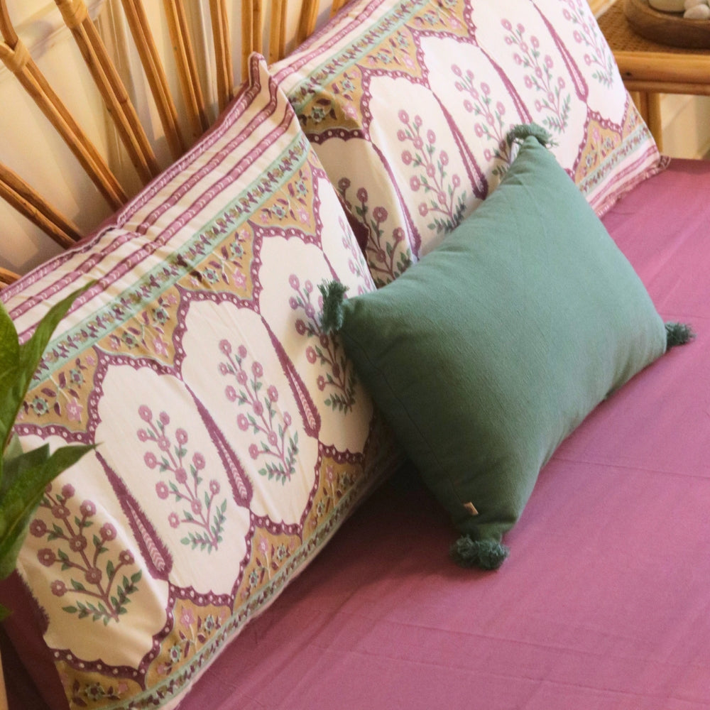 Solid Mauve Bedsheet