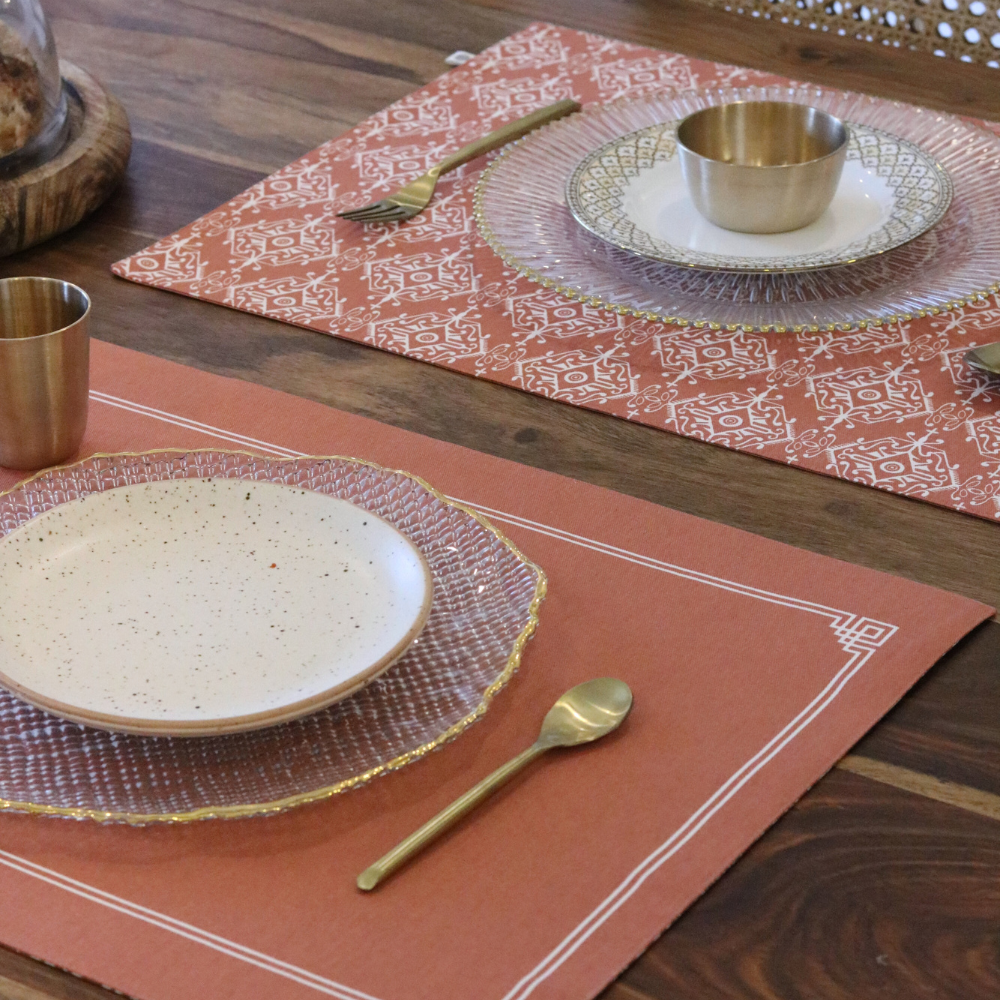 Agra Red Placemats