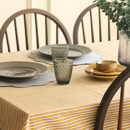 Ochre Mirage Tablecloth
